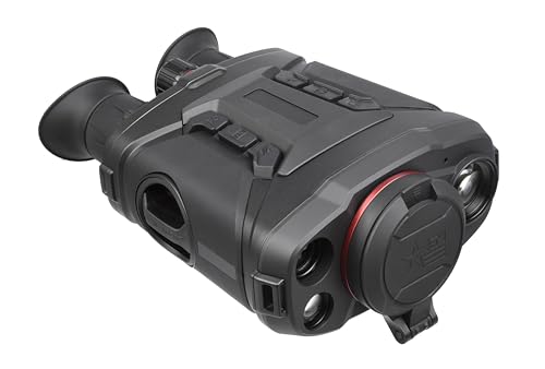 AGM Global Vision Voyage TB50-384 Fusion Thermal & Digital Day/Night Vision Binoculars with 1000m Laser Rangefinder, 12 Micron 384x288 Thermal Detector, 2560x1440 CMOS Sensor, Wi-Fi, and 64GB Storage