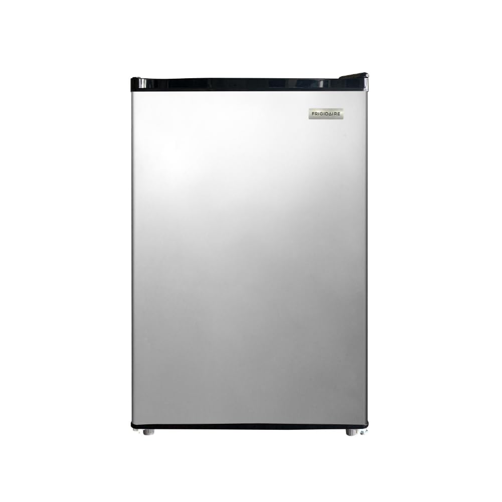 Frigidaire Compact Fridge, 4.5 Cubic Feet, Stainless Steel
