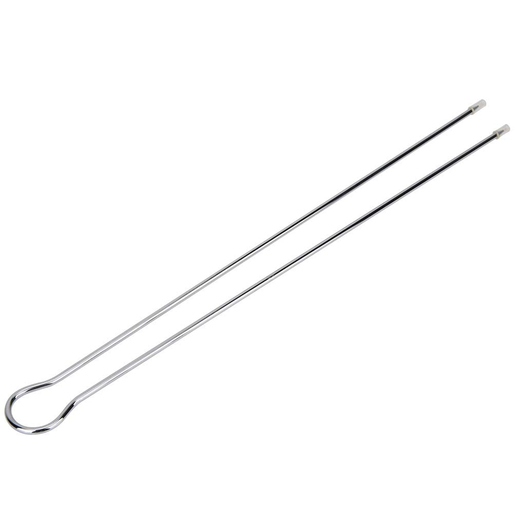 CYTGOUPER 6 Pcs Metal Skewers for kabobs, 12inch BBQ U-Shaped Telescopic Barbecue Skewers,Double Pronged Design Chicken Skewers BBQ Grill Set for BBQ Cookouts Picnic Camping Oven