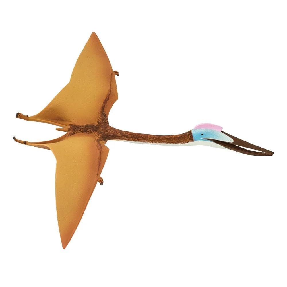 Safari Ltd. Quetzalcoatlus Figurine - Detailed 8.75" Wingspan Dinosaur Figure - Educational Toy for Boys, Girls, and Kids Ages 3+