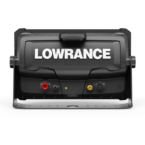 Lowrance Elite FS 12 FishFinder/Chartplotter with Active Imaging 3-in-1 Transducer and Preloaded C-MAP Discover OnBoard Charts, 12-inch IPS Touchscreen Display, Black, 000-16432-001