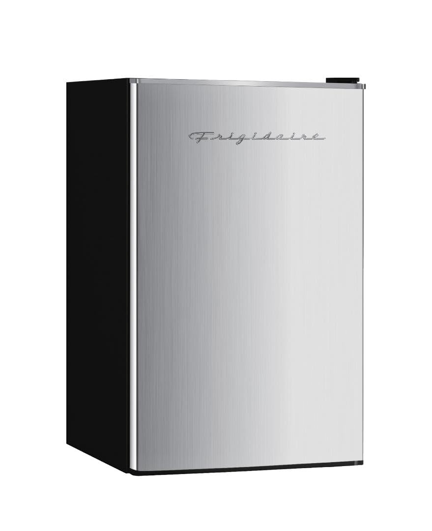 Frigidaire EFR323 3.2 cu ft Compact Fridge, Mini Refrigerator, Stainless Steel, Platinum Series