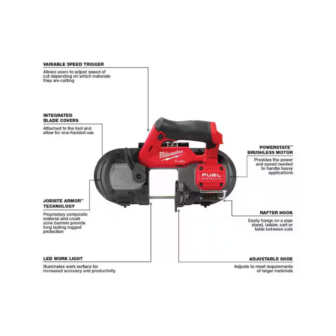 Milwaukee Electric - M12 Fuel Compact Band Saw