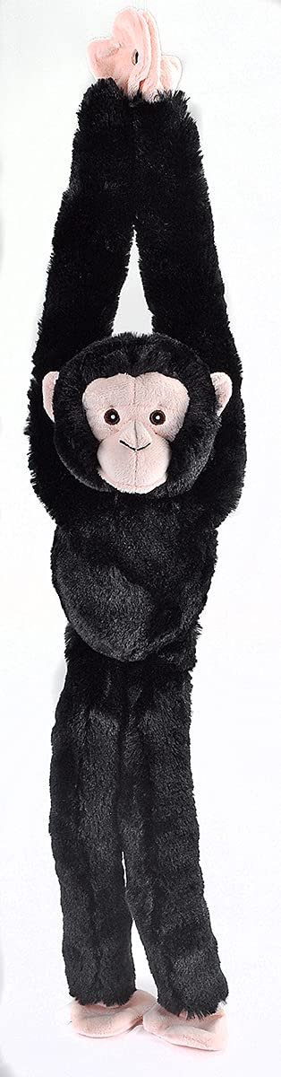 Wild Republic Ecokins Hanging Chimp, Stuffed Animal, 22 inches, Gift for Kids, Plush Toy, Made from Spun Recycled Water Bottles, Eco Friendly, Child’s Room Decor