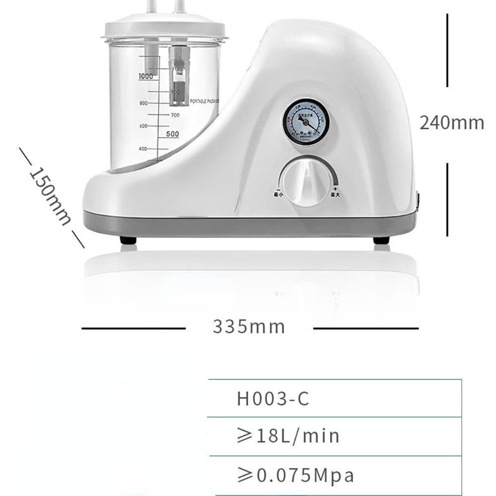 Portable Veterinary Suction Machine 110V (H003-C)