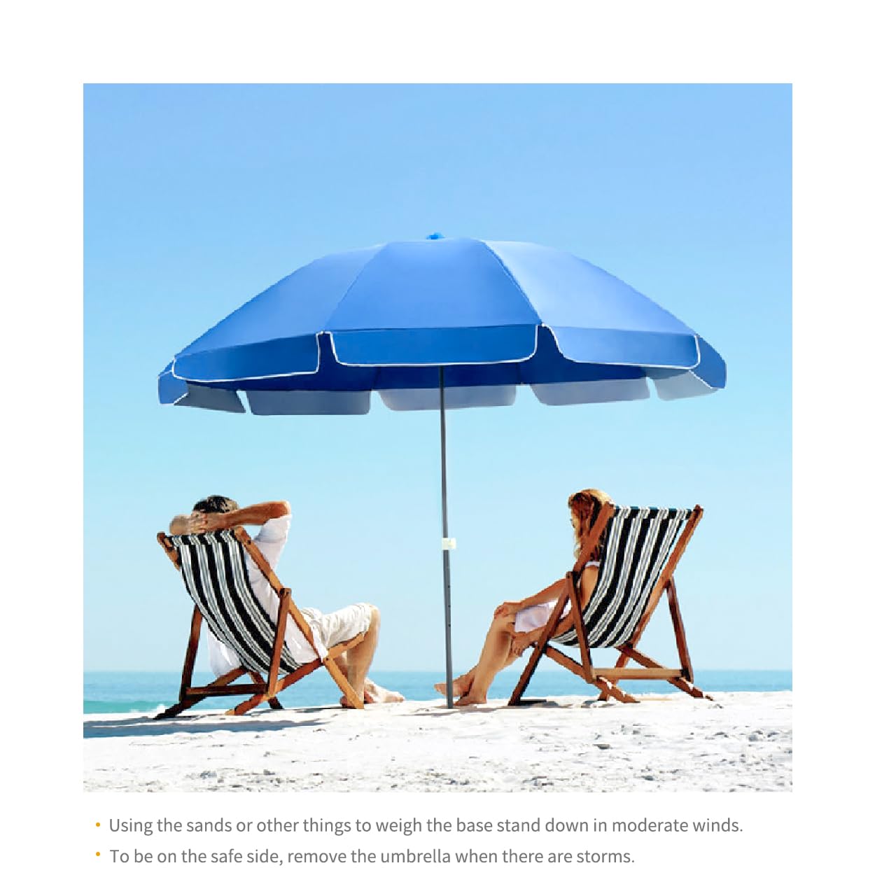 KiKiHeim Patio Umbrella Stand Outdoor Base, Portable Foldable Beach Umbrella Stand, Rust Free Tempered Iron Umbrella Base Holder, White