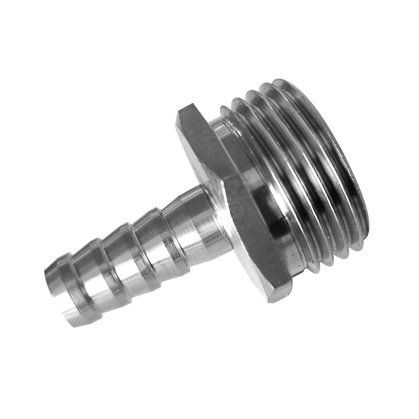Beduan Stainless Steel Garden Hose Repair Connector Fitting 1/4" Barb to 3/4 Garden hose Male and Female GHT Threaded Hose Fittings