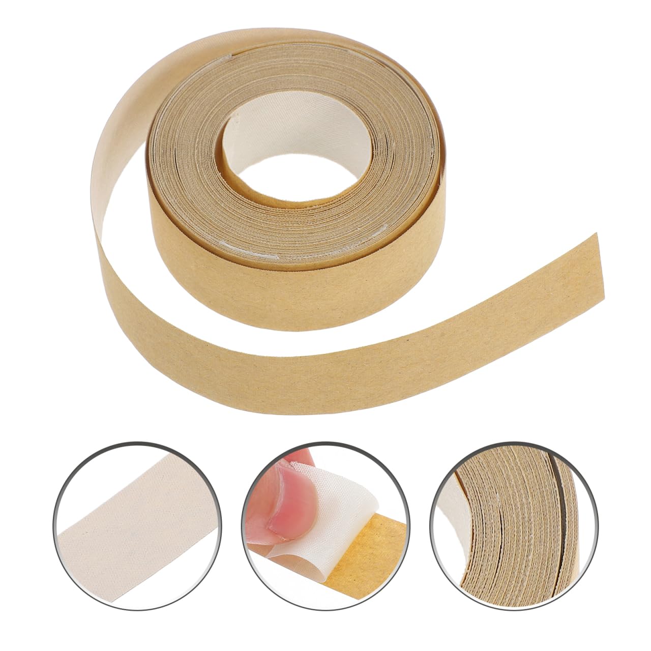 VICASKY Self Adhesive Lampshade Edge Banding Tape 5 Rolls 197 Inch Fabric Cloth Repair Tape for Lampshade Parts Furniture Wrapping Crafts DIY Home Decor