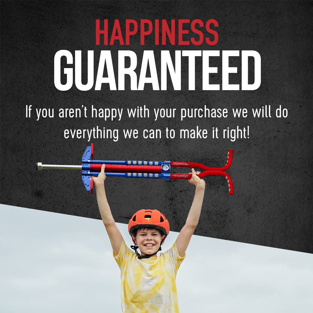 Flybar Master Pogo Stick for Kids Ages 9+, 80–160 lbs – Easy Grip Handles – Active Exercise Toy for Tweens & Teens – Outdoor Toy with Non-Slip Foot Pegs for Boys and Girls – No Assembly Needed