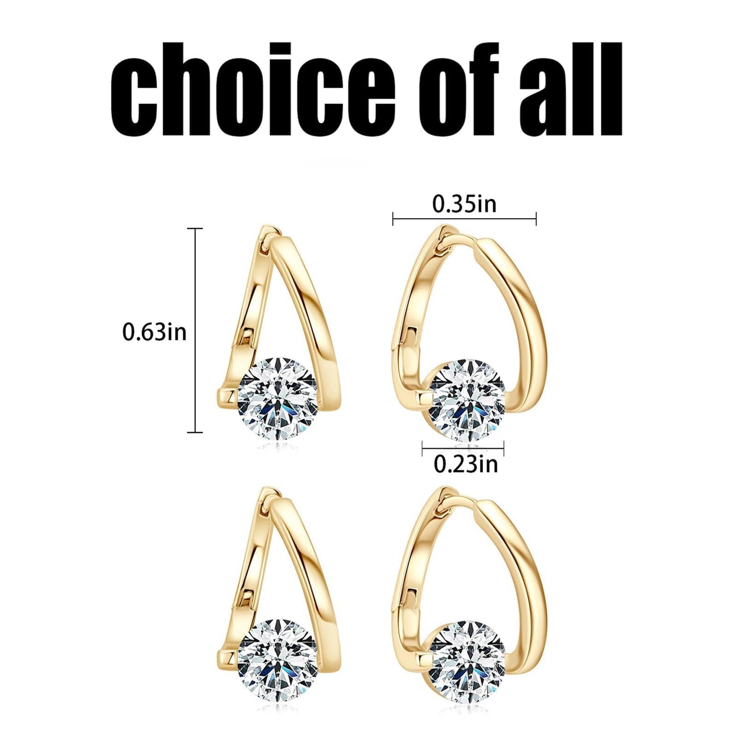 Lymphatic Earrings for Women Silver Zircon Hoop Huggie Earrings Dainty Fashion Jewelry Gifts