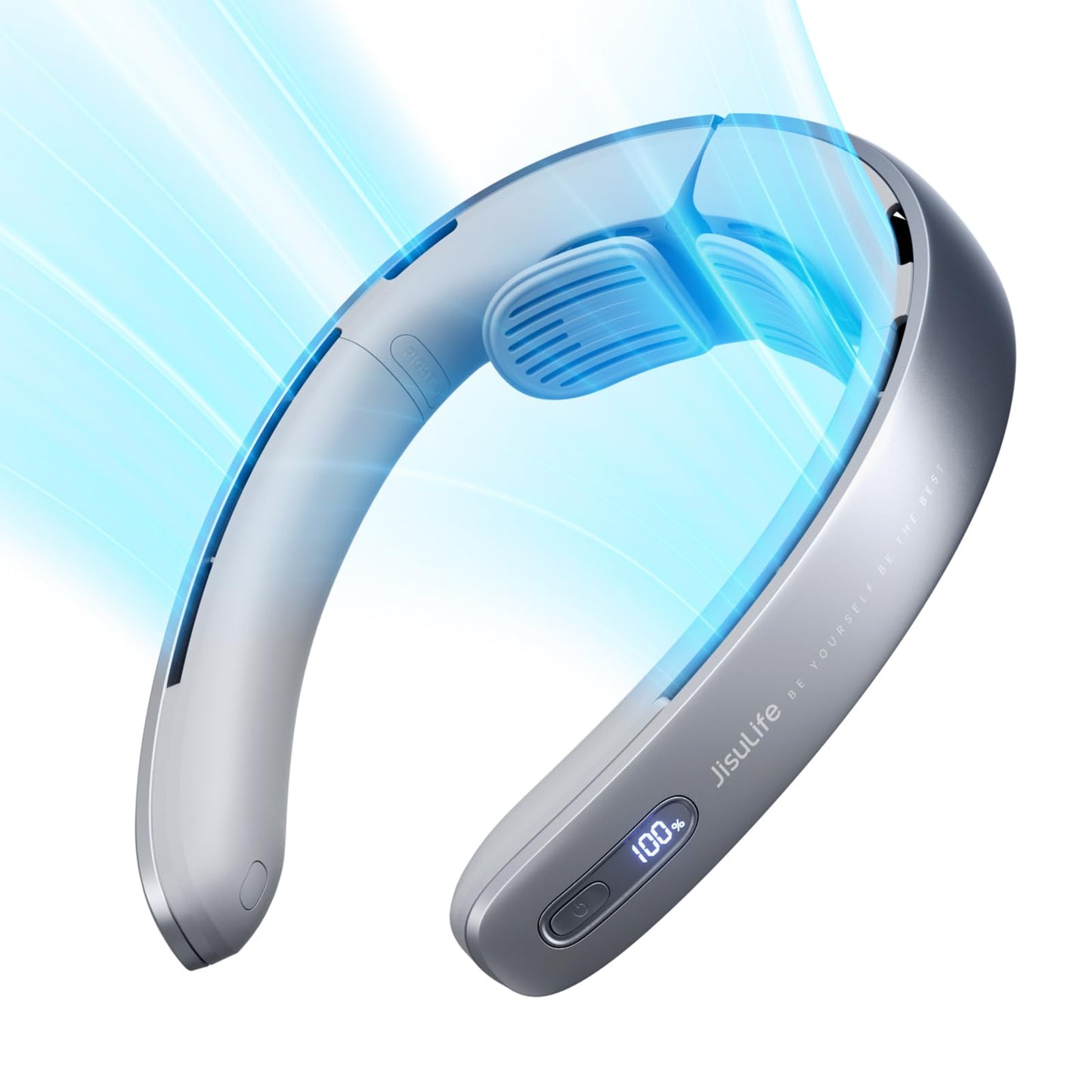 JISULIFE Portable Neck Fan Pro,Handheld Turbo Fan