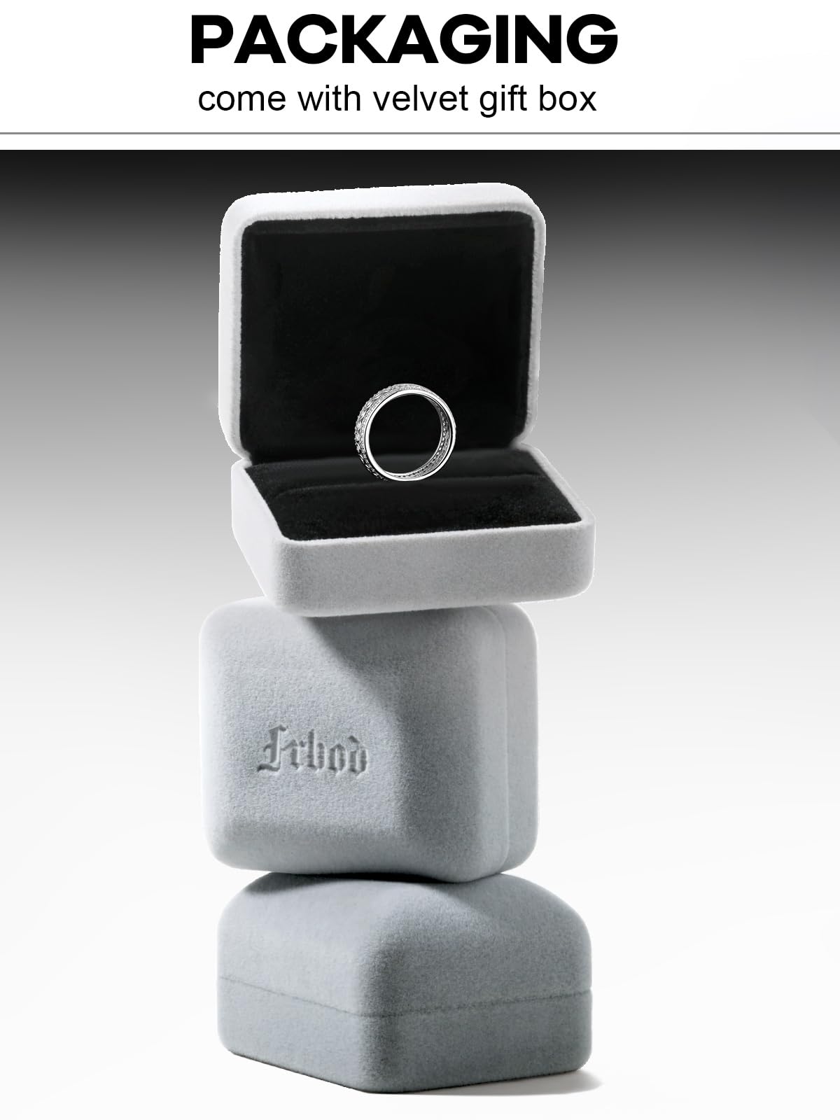Frbod Moissanite Wedding Ring Womens Channel Set Row Band Sterling Silver Thick Eternity Ring for Wife Her Size 5
