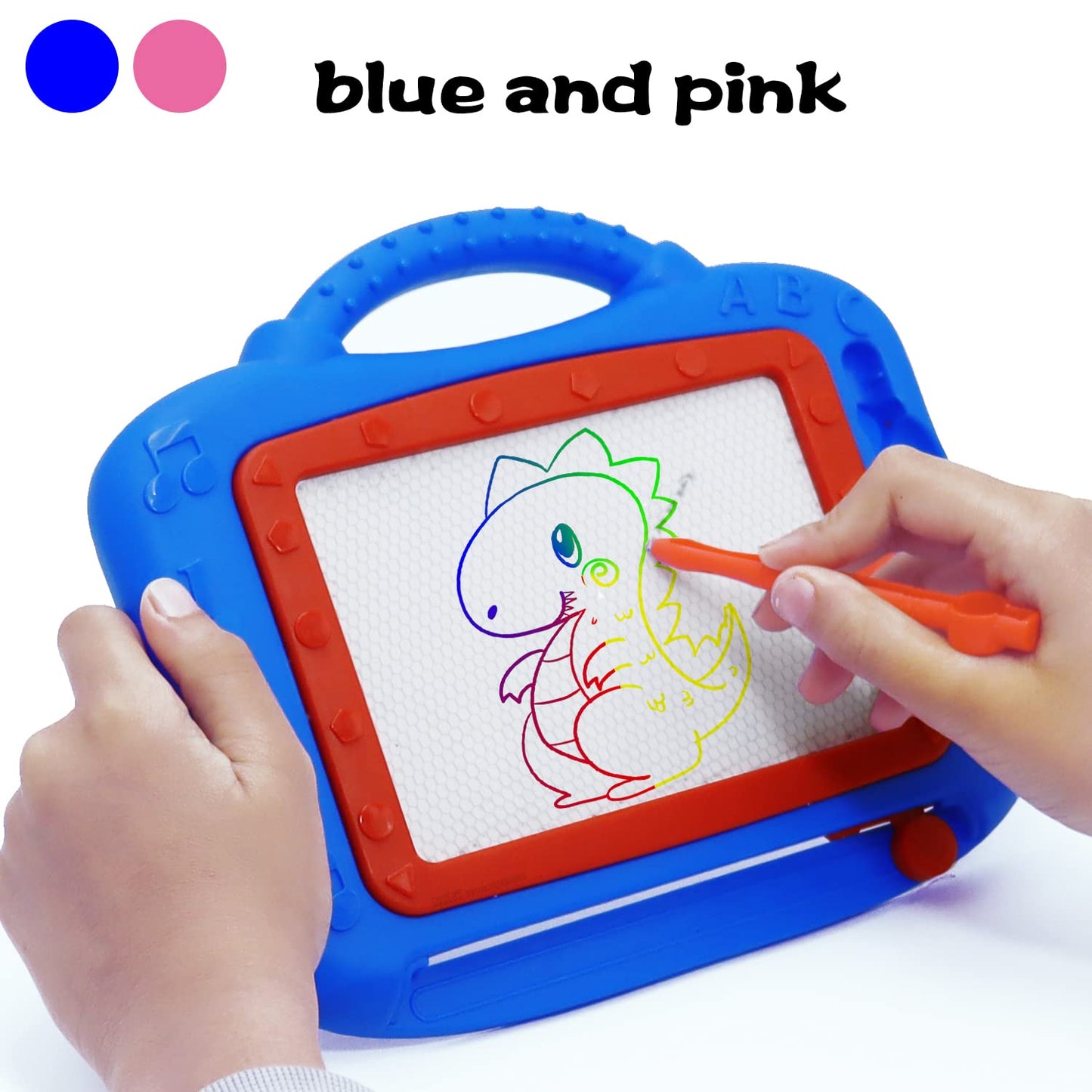Magnetic Drawing Board for Kids, Toddlers Travel Bulk Toys for 3 4 5 6 Years Old, Colorful Sketch Pad Bulk Toys for Boys Girls Classroom Educational Toys Activities Gifts Art Supplies(12P)