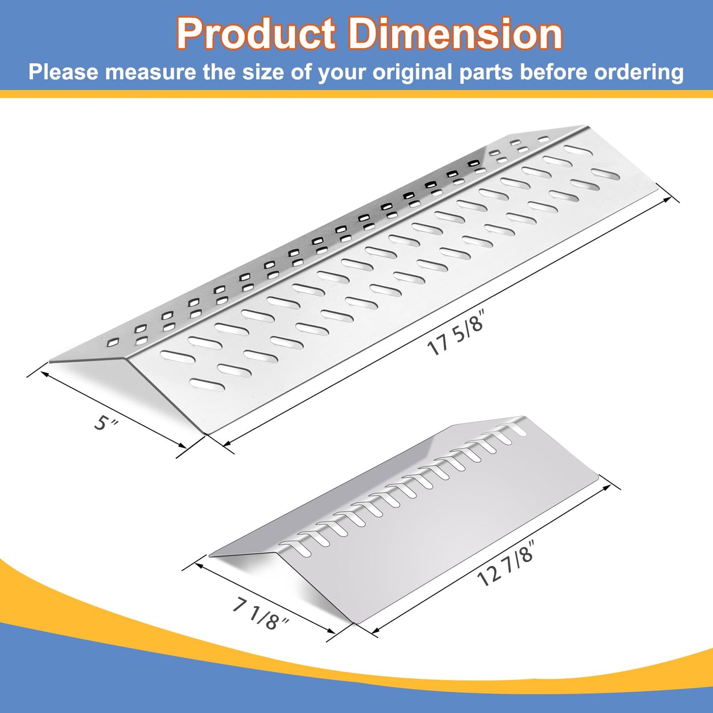 Grill Replacement Parts Replacement for Bull 16631 16521 16670 16520, Lonestar Select 87049, Steer Premium 69009, Outlaw 26039, Cal Flame G Series Grill G4 BBQ18G05 Bull Angus 87048 47628 47629