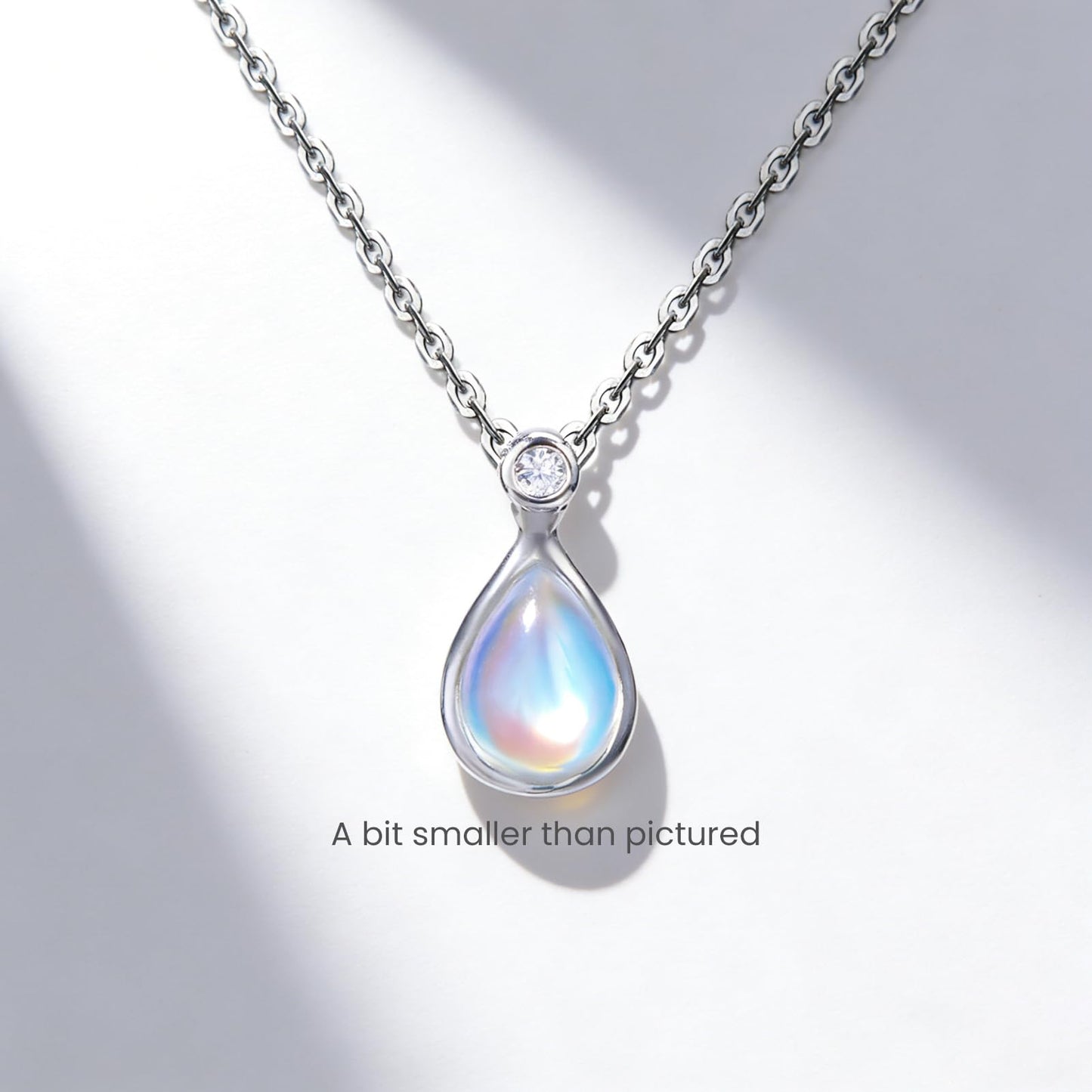 HIHETE New Beginnings Gifts Moonstone Necklace for Women, Moonstone Jewelry, Meaningful Healing Gift for Divorce, Sobriety, New Job or Fresh Start