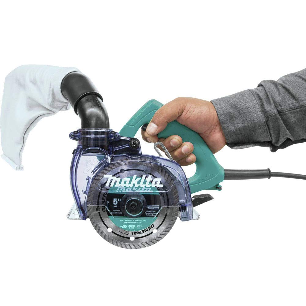 Makita 4100KB 5" Dry Masonry Saw, with Dust Extraction