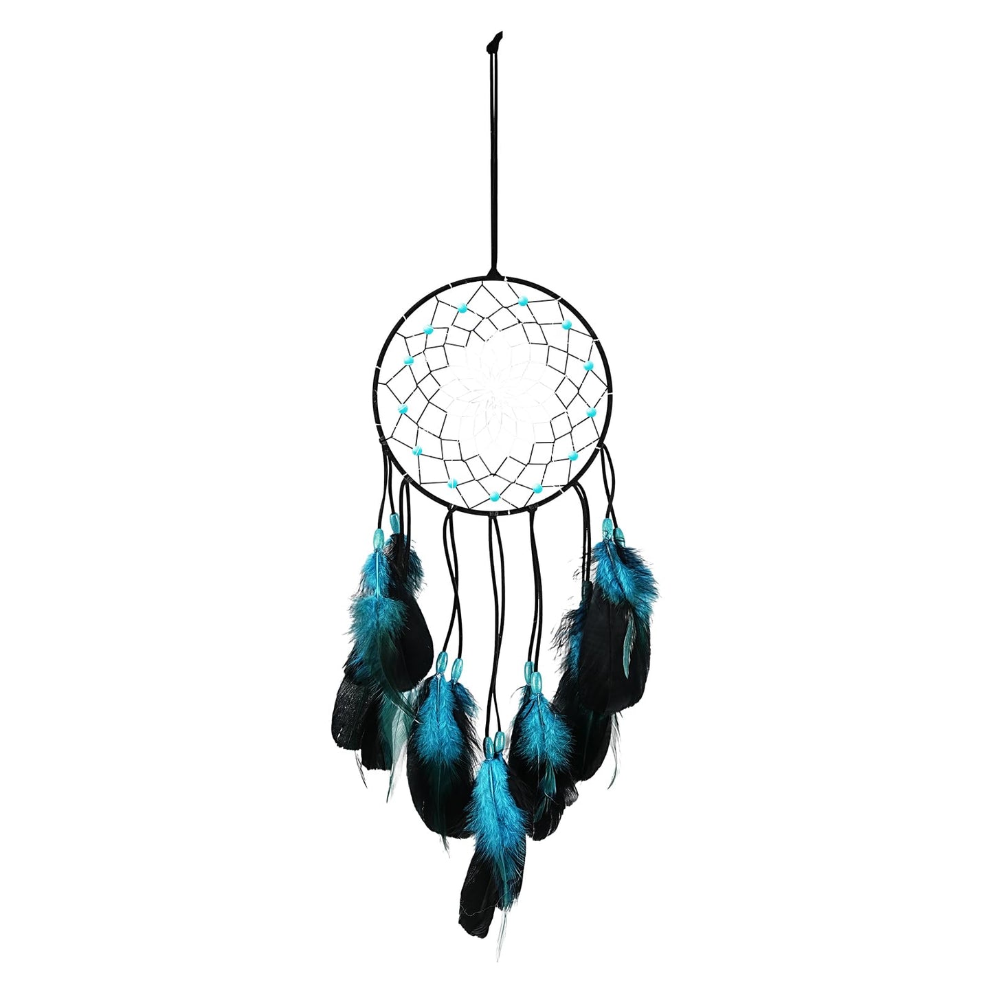Dream Catchers Pendant Decorations, Handmade Dreamcatcher, Suitable for Living Room, Bedroom Ornament(Blue)