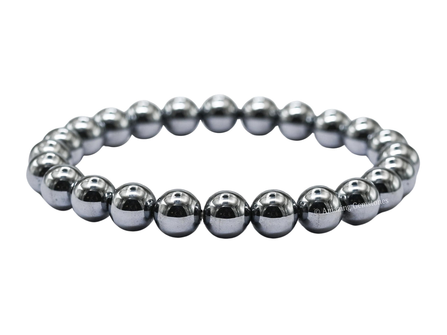 Amazing Gemstone Crystal Bracelet for Women Men's Gifts - Protection Healing Crystal Bracelet - 8mm Gemstone Beaded Stretchable Bracelet Pulseras Para Hombres Mujer Stocking Stuffers Mothers Day Gift (Terahertz)