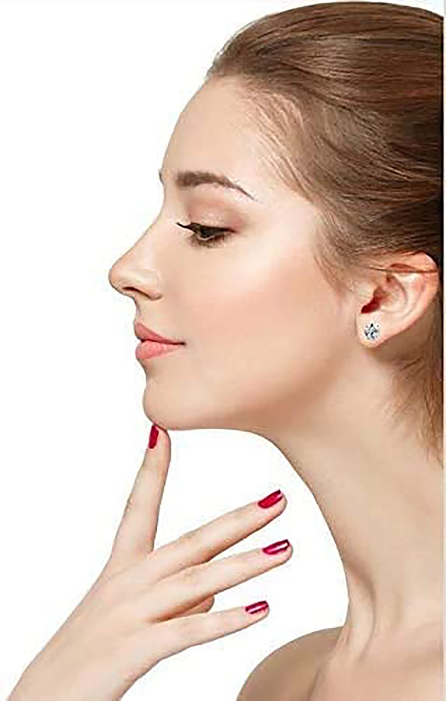 YZstyle 2 Pairs Stainless Steel Magnetic Stud Earrings for Men Women Non-piercing CZ Clip on CZ Earrings Hypoallergenic(Black + Silver)6MM-8MM (6MMBlack + Silver)