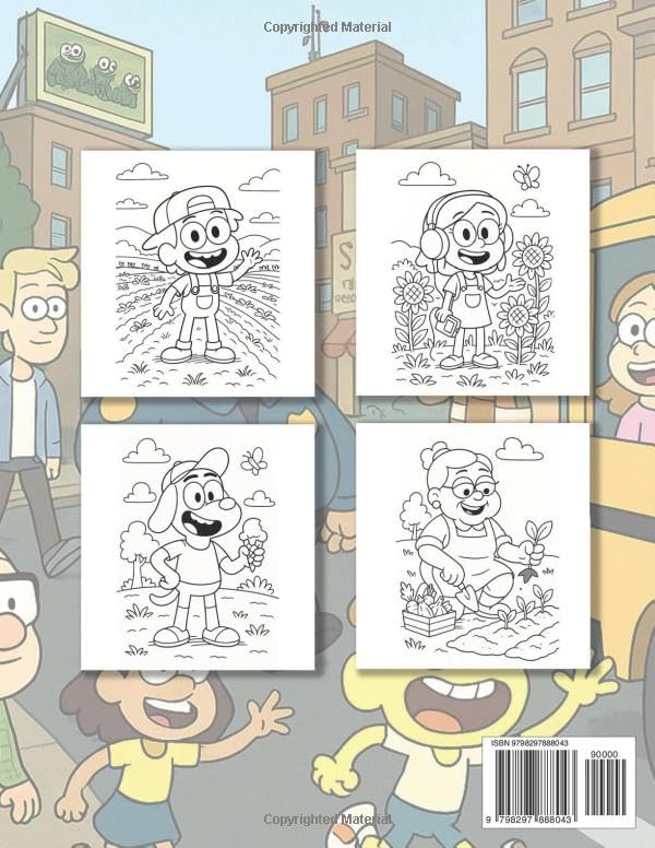 The Big City Green Coloring Book: Relaxing & Creative Scenes Inspired by Urban Life for All Ages: Artistic Coloring Fun with Nature & City Vibes β Perfect for Kids, Teens & Adults