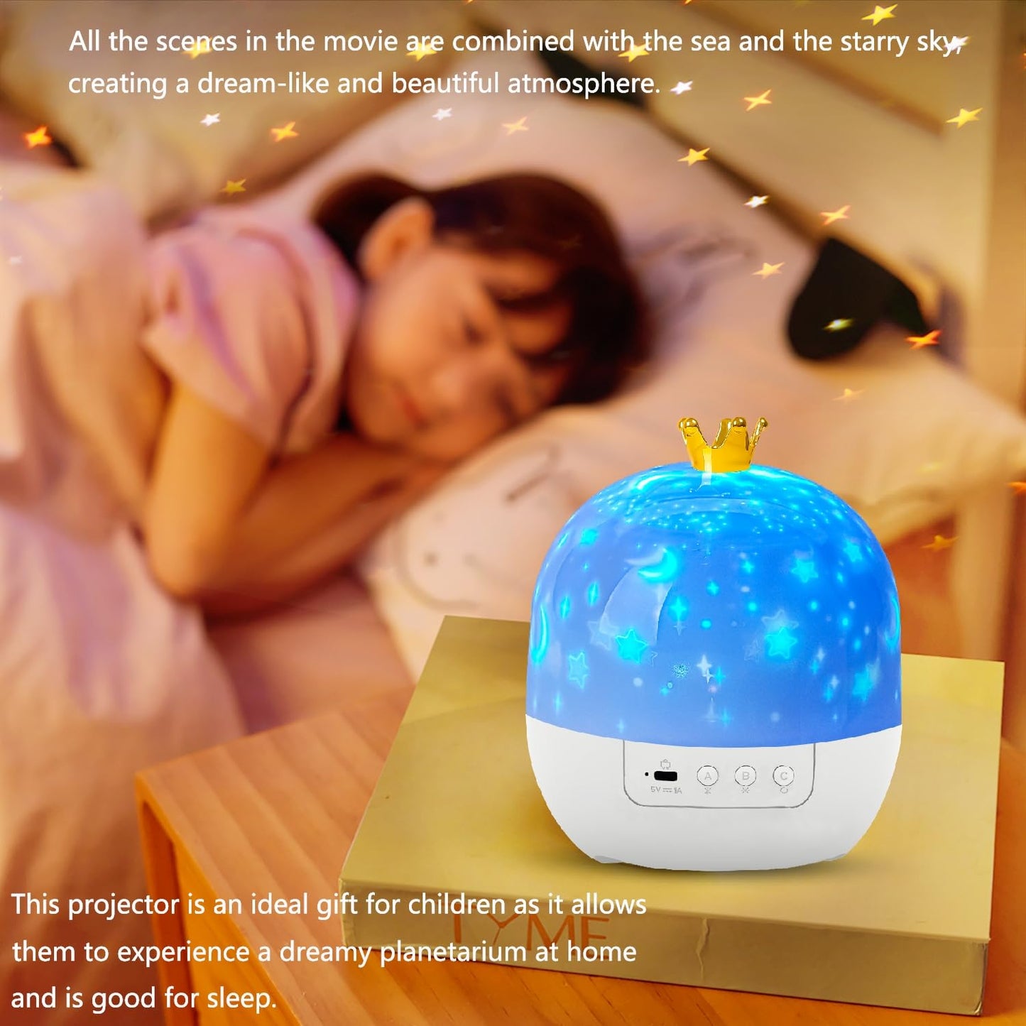 21 Sets of Films, Projector Night Light for Kids Bedroom, Ceiling, Baby Night Light Projector, Star Galaxy Projector for Baby Kids Girls with 360° Rotating, Birthday, Christmas, Nursery, Room Decor