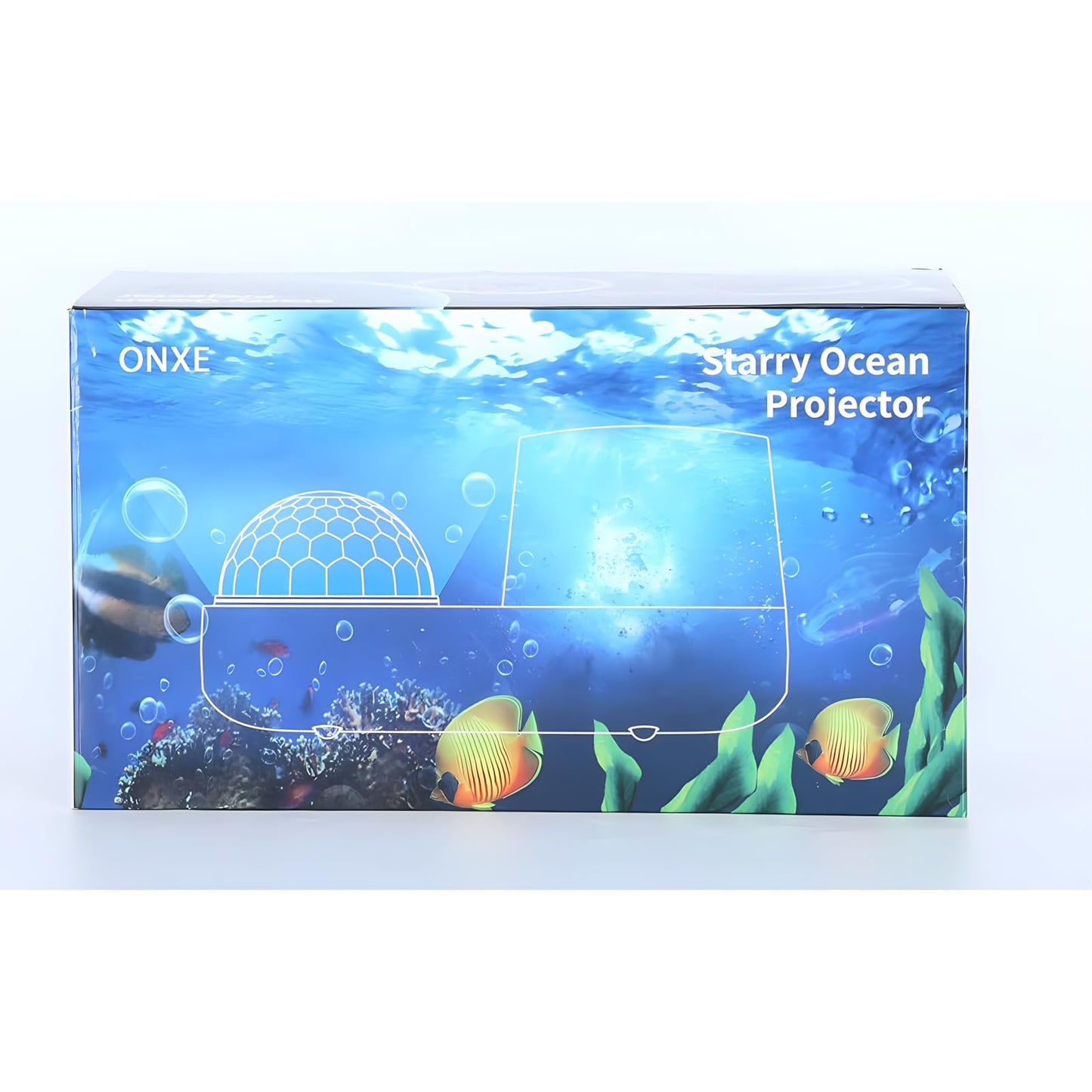 Ocean Kids Night Light Projector,360°Rotating Jellyfish Lamp Projector with 7 Films & Timer Sensory Lights,Baby Toddler Bedroom Ceiling Projector, Birthday Christmas Gifts for Children Adults