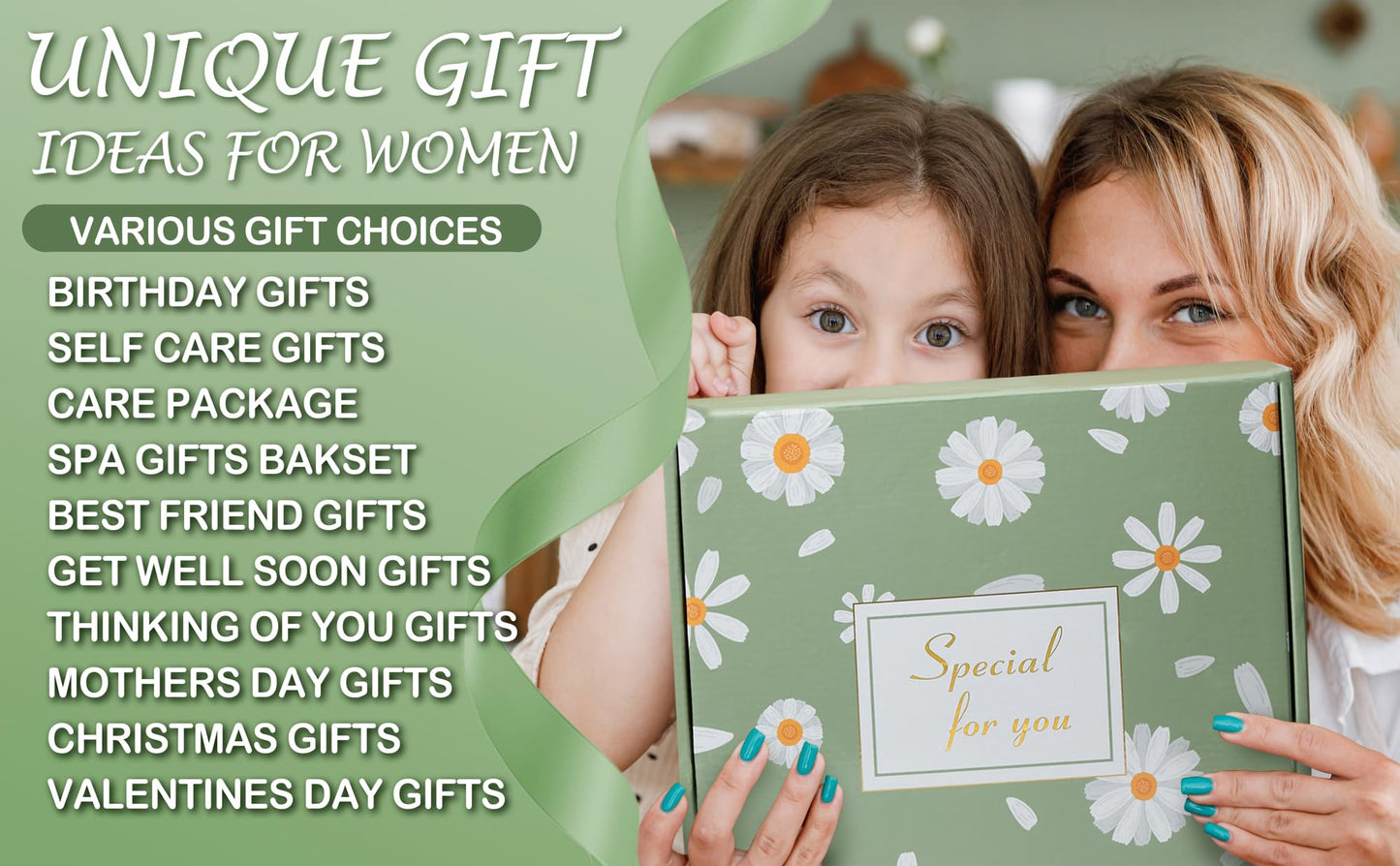 Self Care Gifts for Women:Spa Baskets · Get Well Soon , Birthday Gifts for Women Care Package · Relaxation Gift Sets for Women · Relaxing or Thinking of You for Her