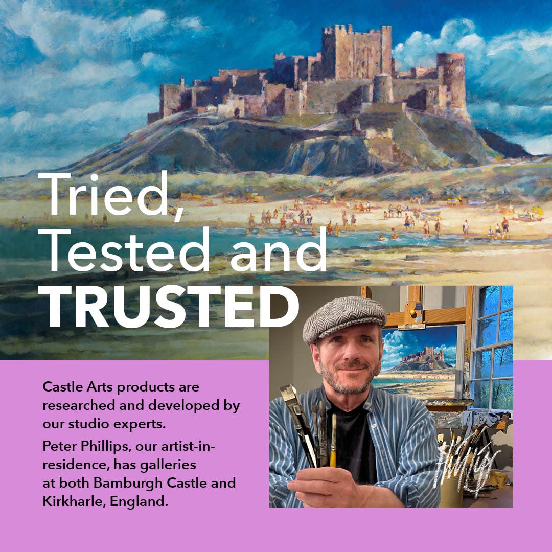Castle Art Supplies 60 Piece Drawing & Sketching Set | Quality Graphite, Charcoal, Pastel, Water Soluble Pencils + Sticks, Fineliners | for Professional and Adult Artists | in Carry-Anywhere Zip Case