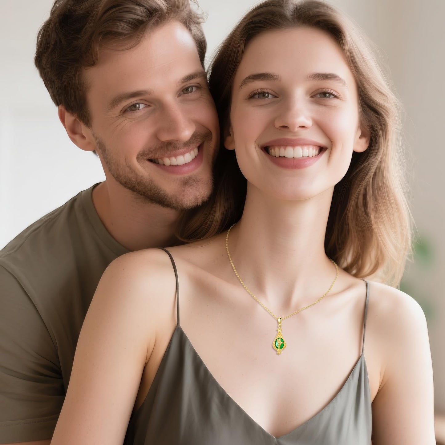YAFEINI Hummingbird Necklace S925 Sterling Silver Jade Hummingbird Pendant Necklaces Hummingbirds Jewelry Gifts for Women Wife Mom