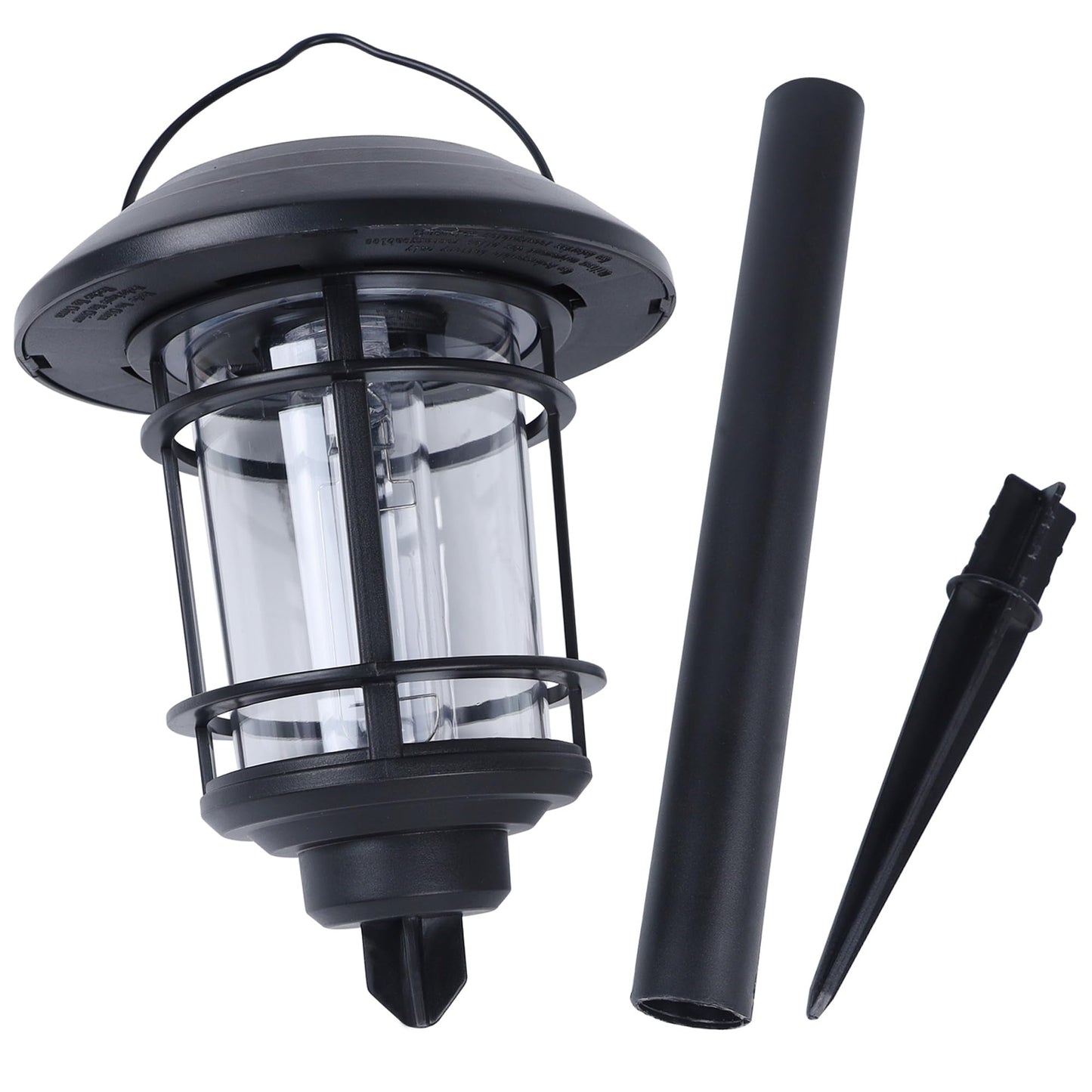 Dynaming 6 Pack Dual Use Solar Path Lights Outdoor, Hanging Lantern Solar Garden Lights with Edison Bulb, Landscape Lighting, Waterproof & Auto On/Off for Patio Pathway Walkway Driveway, Warm White