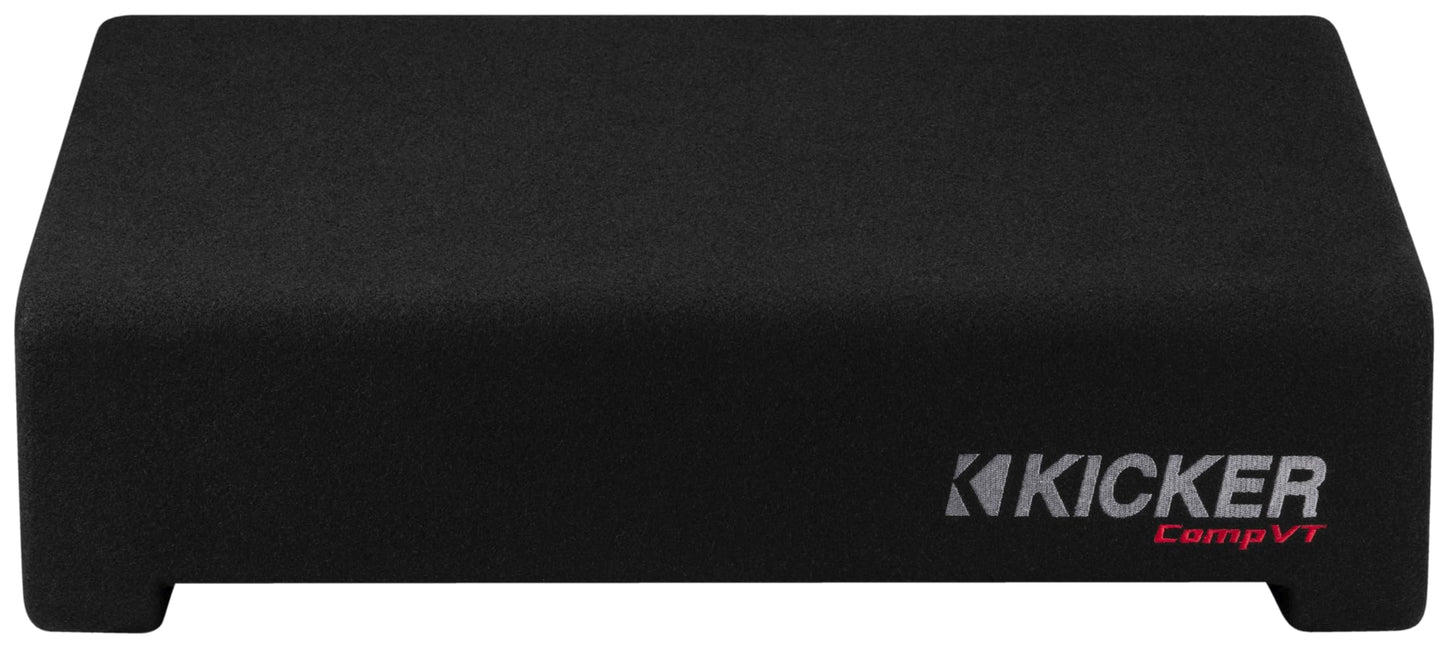 KICKER 52CVTDF122 CVTDF 12" Subwoofer in Down Firing Enclosure, 2-Ohm