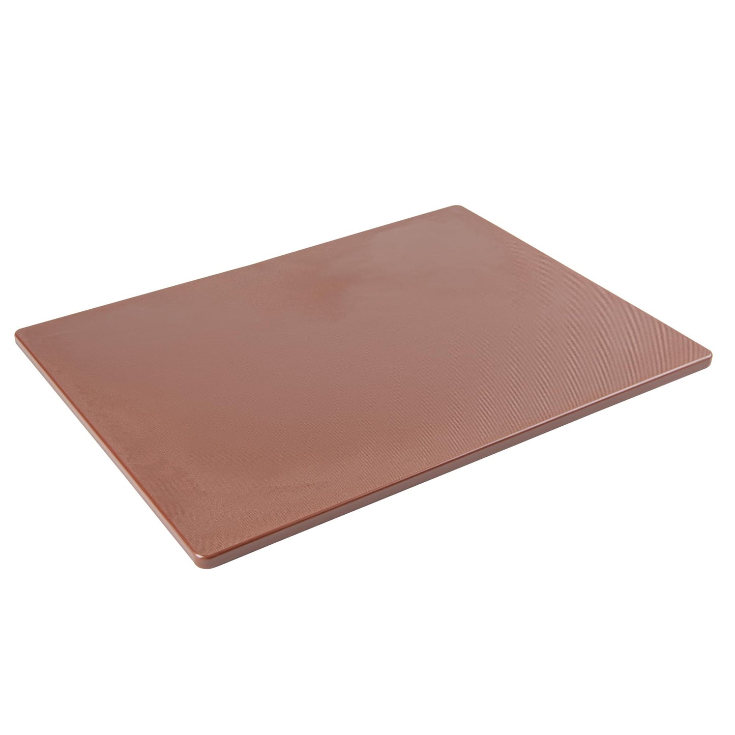 Restaurantware-RW Base 20 x 15 Inch Cutting Boards, 10 Color Coded Chopping Boards - No Scratch, Dishwashable, Brown Plastic Cutting Board Mats, No Odor, Durable, No Slip, For Cooked Meat