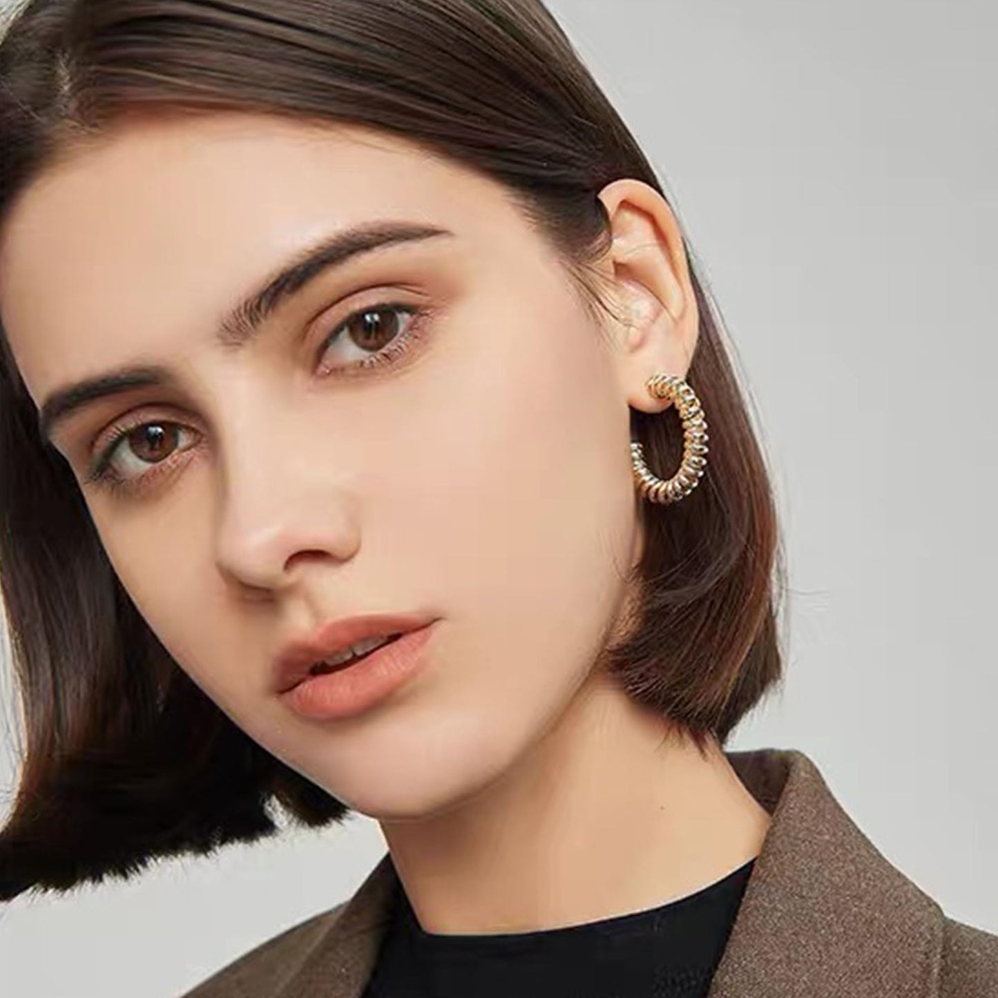 Gold Hoop Earrings Set for Women, 18 Pairs Hypoallergenic Small Big Open Pearl Hoops Earring Multipack, Gold Huggie Hoop Earrings for Women Trendy Jewelry