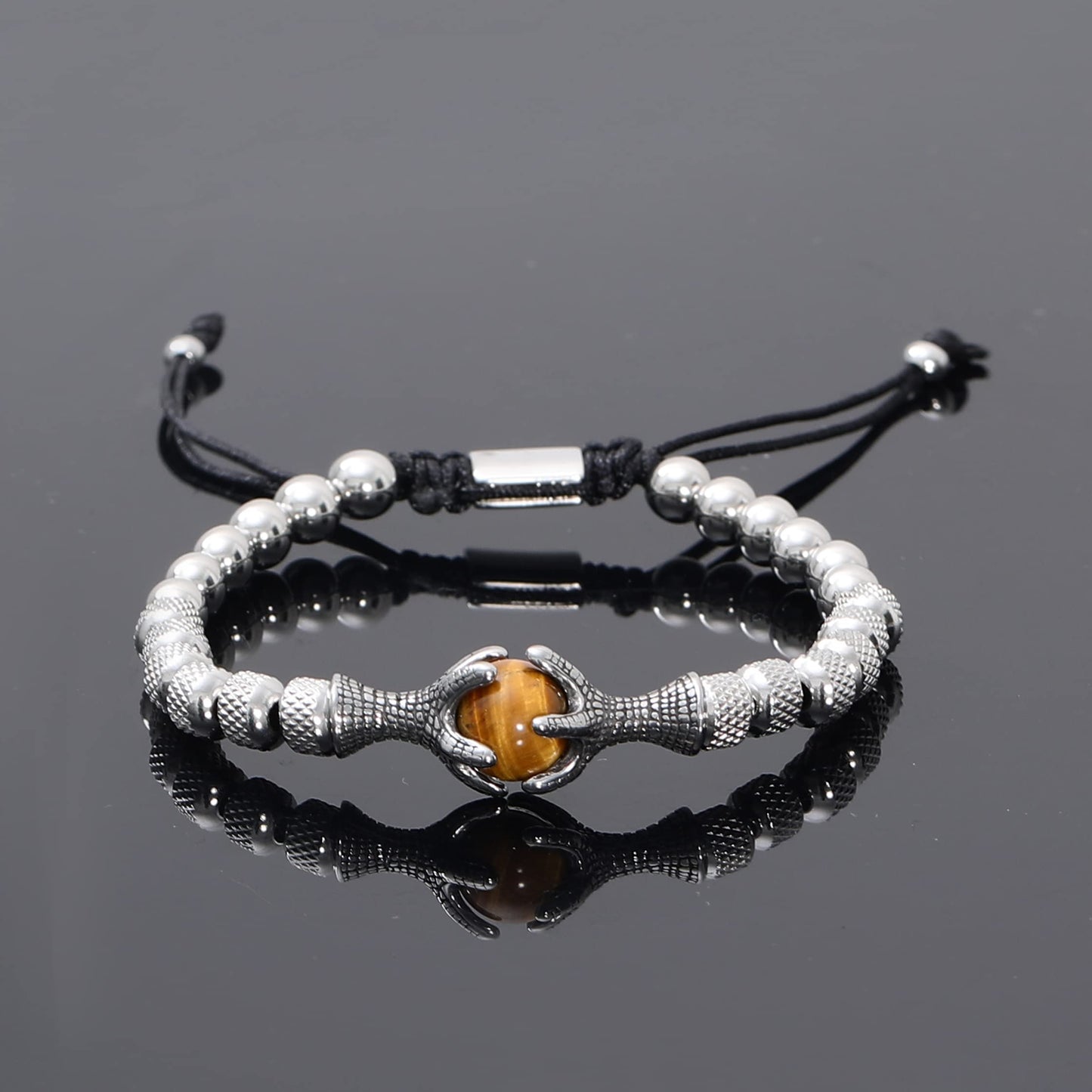 WFYOU 3PCS Stainless Steel Bracelets for Men Gold Roman Numeral Bangle Bracelet Twisted Cable Bracelet Adjustable Cuff Bracelet Mens Luxury Jewelry Bracelets Gifts(l:Gold)