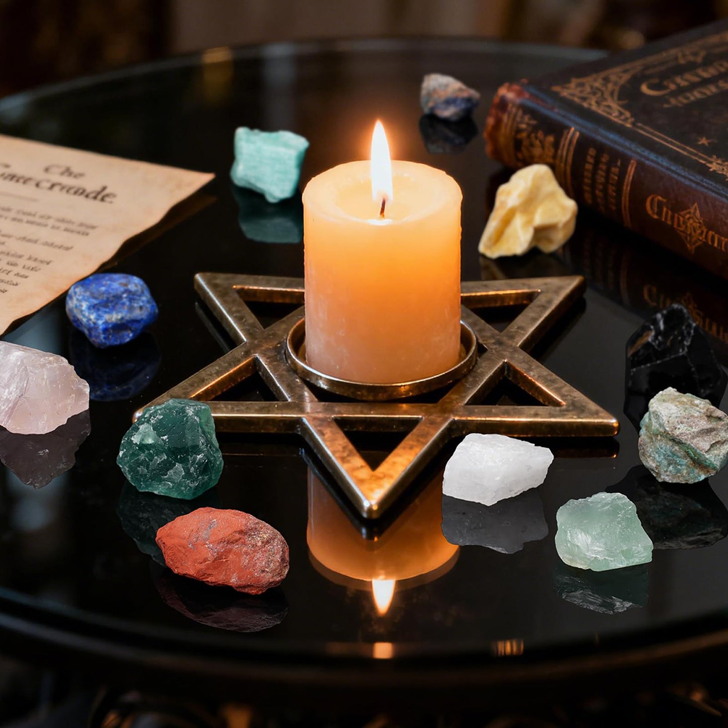 Rahato 5 lbs Rocks for Tumbling, Mix Large 1-2 Inch Crystals and Healing Stones, Raw Gemstones for Polishing Wicca & Reiki Crystal Healing, Rough Rock for Collection, Decoration