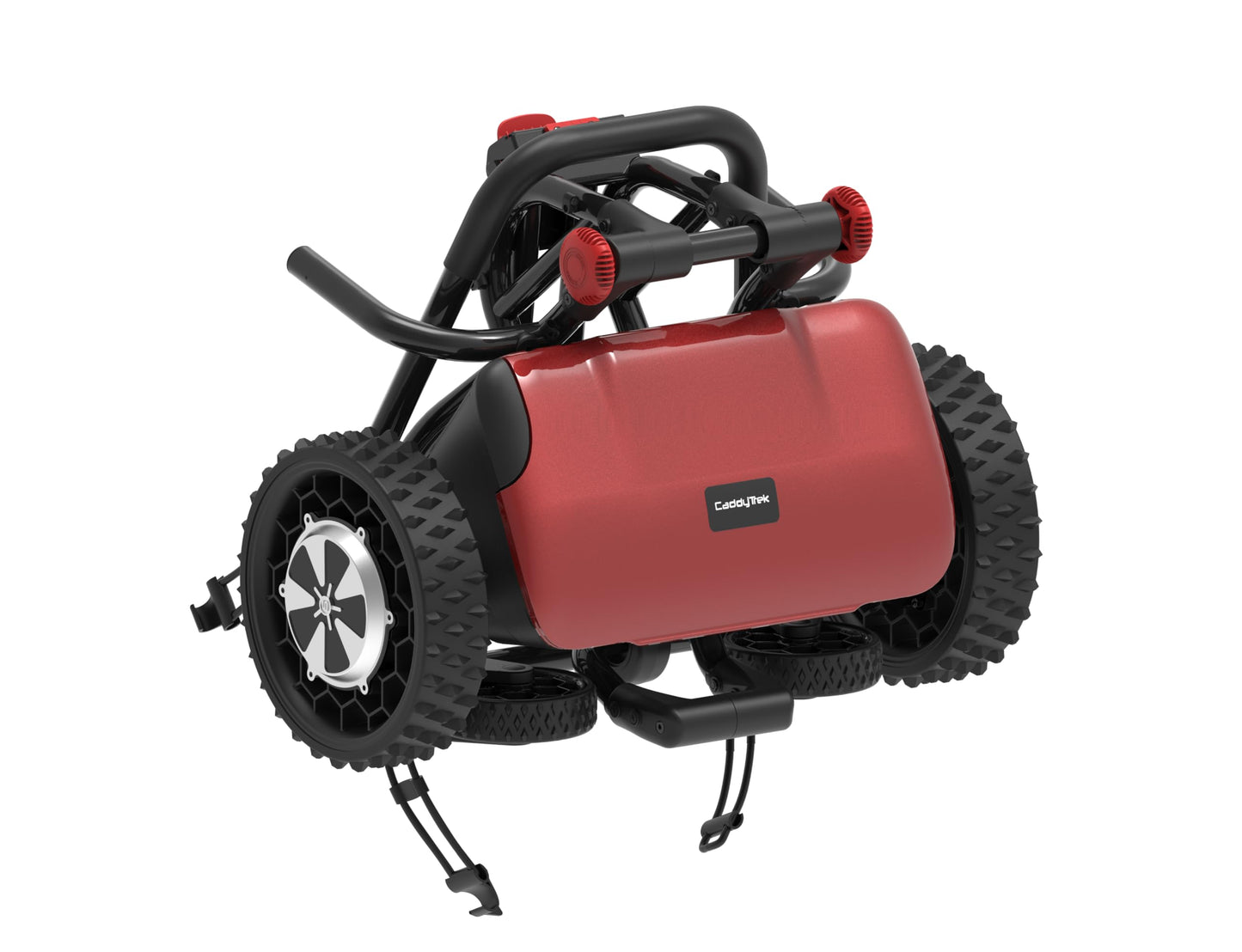 CaddyTrek R2 Red Electric Golf Follow Cart