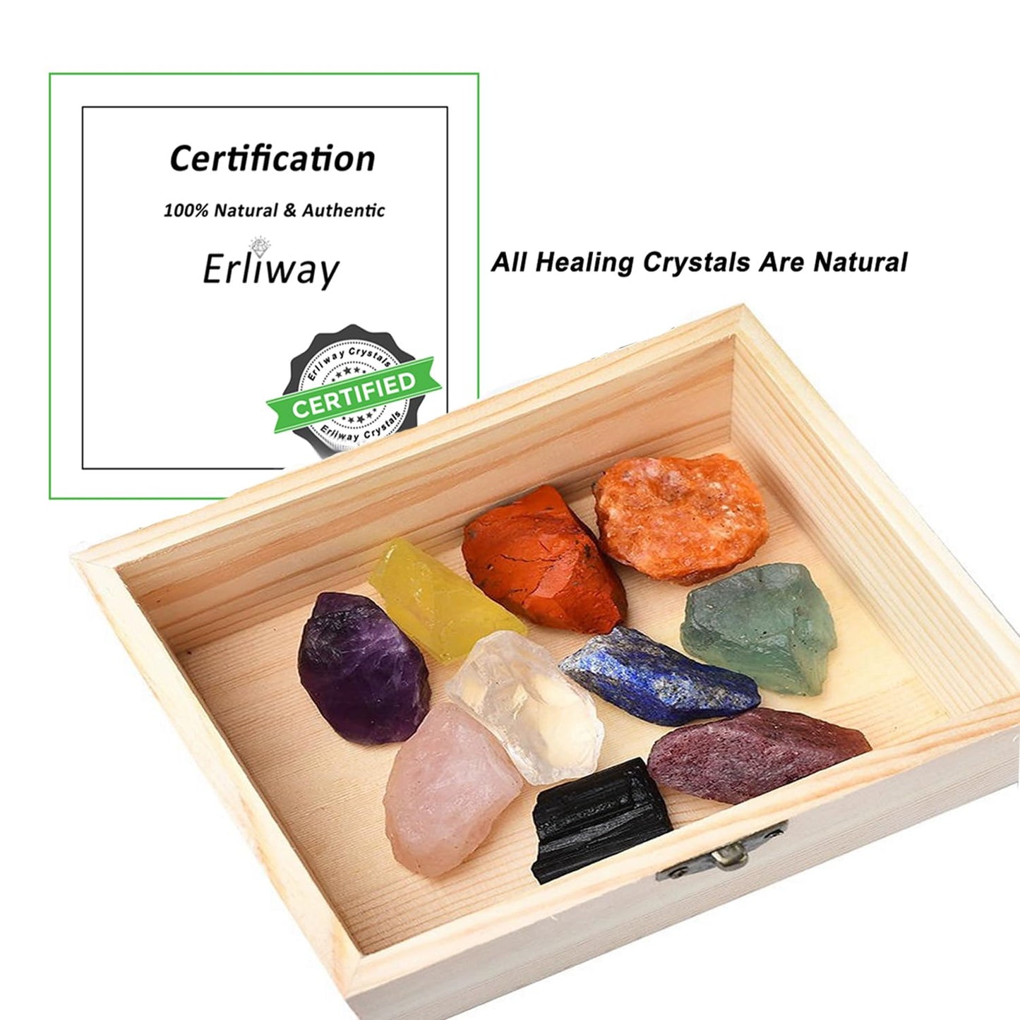 Erliway 1.25-2" Natural Green Dot Jasper Raw Stone and Healing Crystals, Rough Green Dot Stone for Tumbling, Cabbing, Fountain Decor, Raw Crystal and Healing Stones for Polishing, Wicca & Reiki
