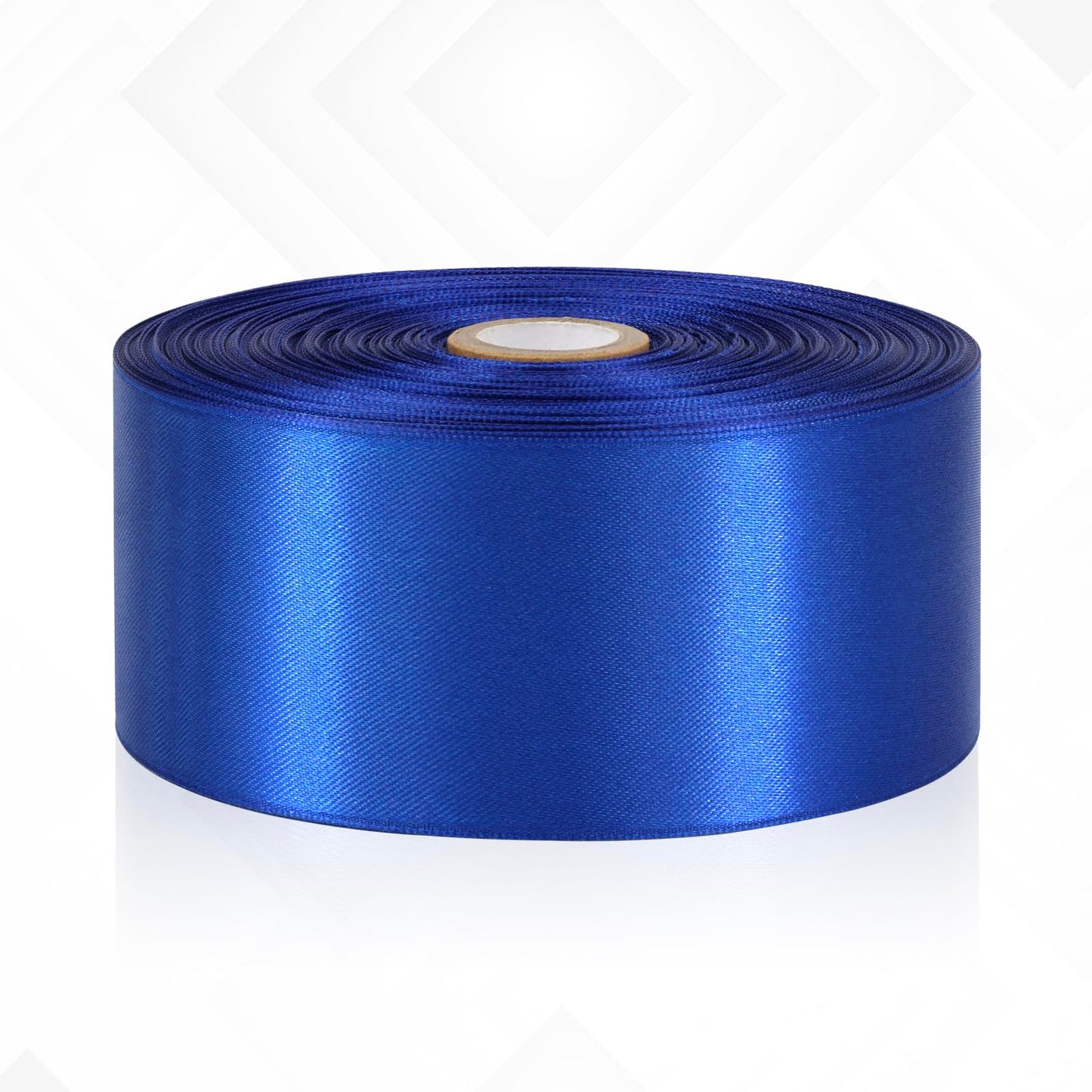 Aoropo Blue Satin Ribbon 2 Inch 60 Yards, Royal Blue Polyester Fabric Ribbon for Gift Wrapping, Crafts, Flower Bouquet, Hair Accessories, Wedding and Festival Decor