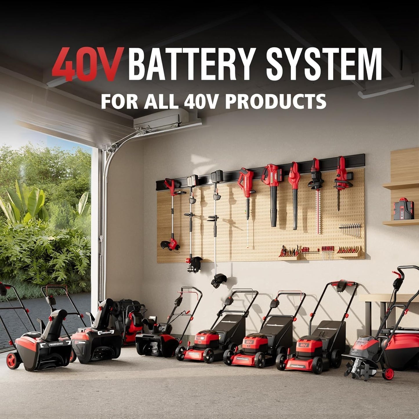 PowerSmart Gas Push Lawn Mower 21" with OHV 144cc Engine, 2-in-1 Mulching and Side Discharge,6 Height Adjustments Easy Assembly & Lightweight, Cordless Push Lawn Mowers for Garden Yard