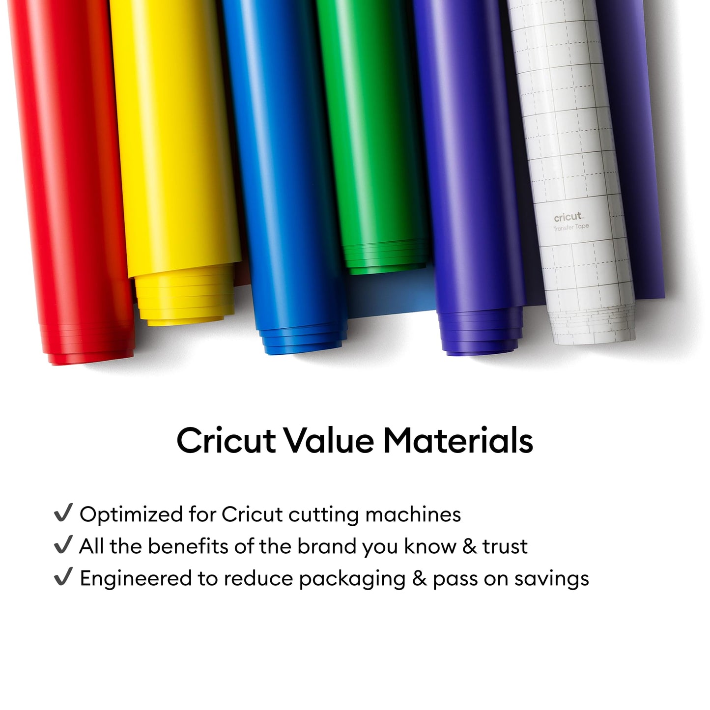 Cricut Value Transfer Tape (12in x 15ft Roll) - Easy Transfer for Vinyl Projects - Compatible with Maker & Explore Machines