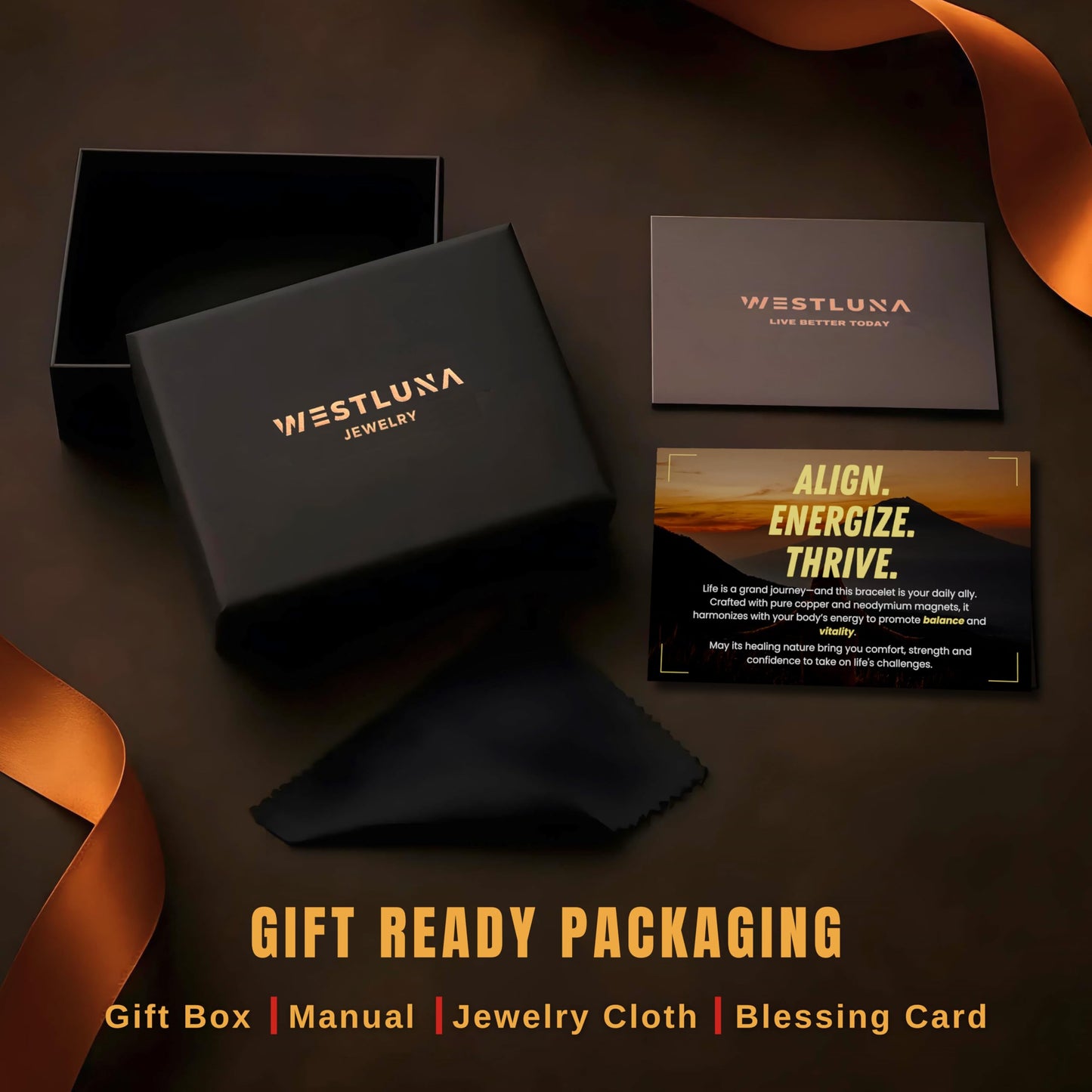 WestLuna Copper Bracelet for Men, 18X Ultra Strength Magnetic Bracelets with 3,800 Gauss Magnets, 99.99% Pure Copper Health Jewelry Gift, Includes Gift Box, Jewelry Cloth, Blank Blessing Card (Celtic Knot)