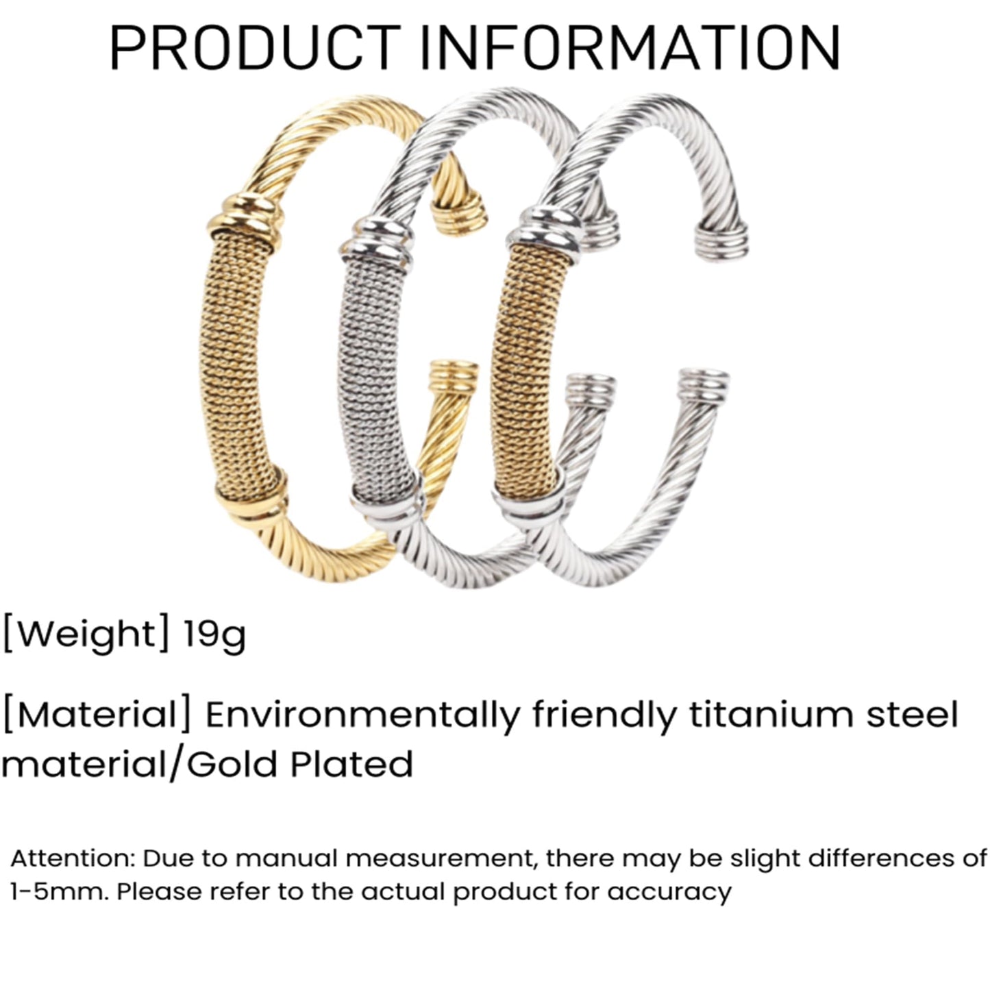 MENGSHA 925 Sterling Silver Bracelet Cuff Bangle Bracelet for Women for Men Chunky Twisted Bangle Bracelet Open Cable Wire Bangle Bracelet Stackble Wrap Bracelet for Women Jewelry Gift for him/her