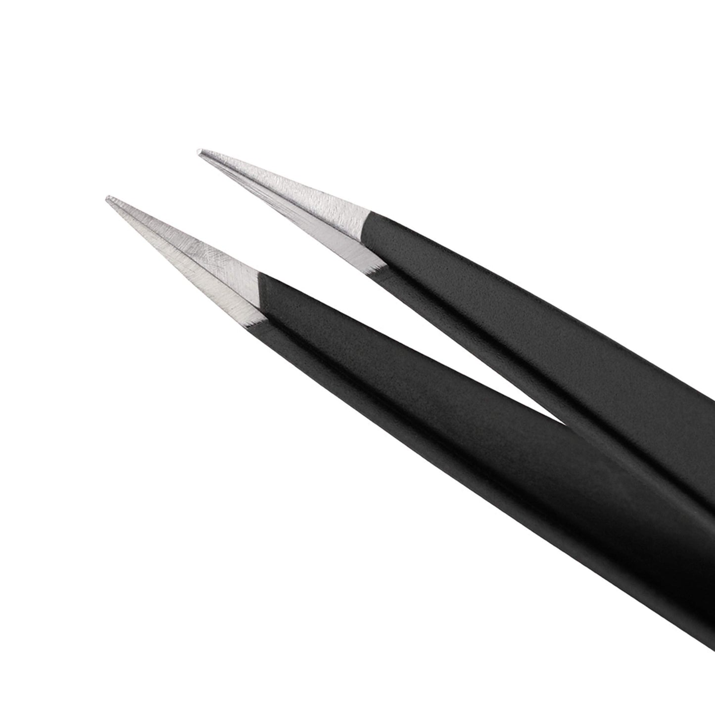 Tweezerman Stainless Steel Point Tweezer - Eyebrow Precision Tweezers, Facial and Ingrown Hair Removal (Midnight Sky)