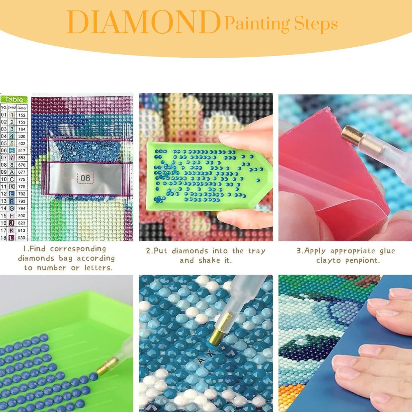 DAZZLEDOTS 3 Pack Diamond Art Kits for Adults, Pink Book Shop Diamond Painting Kits 5D Diamond Art Kits Bookstore DIY Full Drill Paint by Diamonds Dot Book Gem Art for Home Wall Decor 12x16Inch