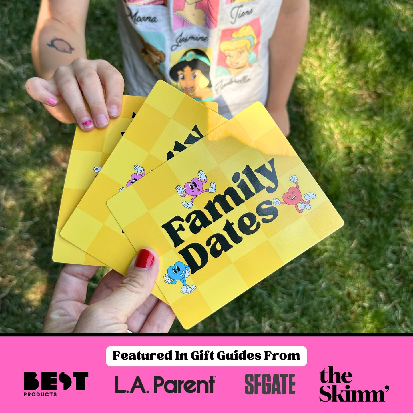 Happy Duo Family Dates 40 Scratch Off Cards – Summer Activities for Kids & Tween – Family Games for All Ages from Kids