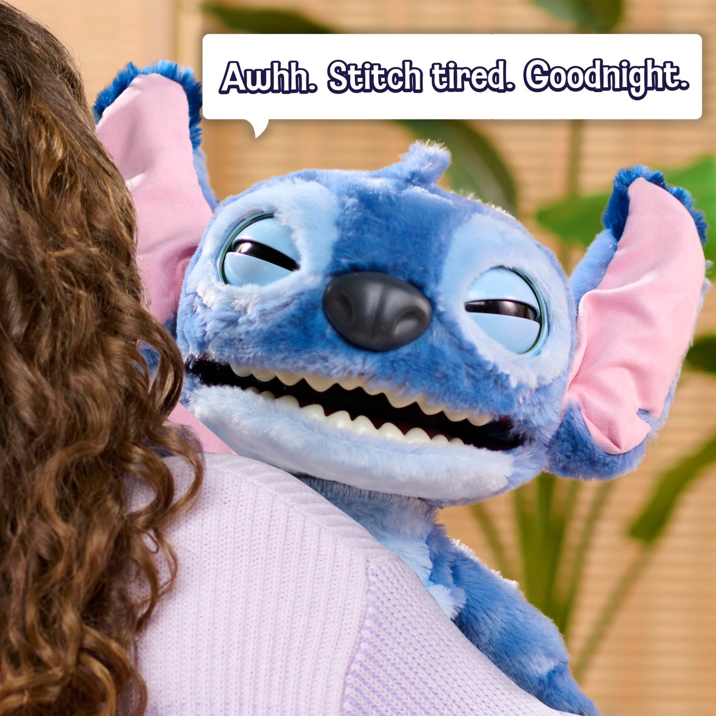 Disney Stitch Just Play Ultimate Interactive 17" Plush Toy, 100+ Sounds & Reactions, Inspired by Disney’s Live-Action Lilo & Stitch Film, New Movie Toy for Fans, Girls, Boys, Kids 3 and Up by