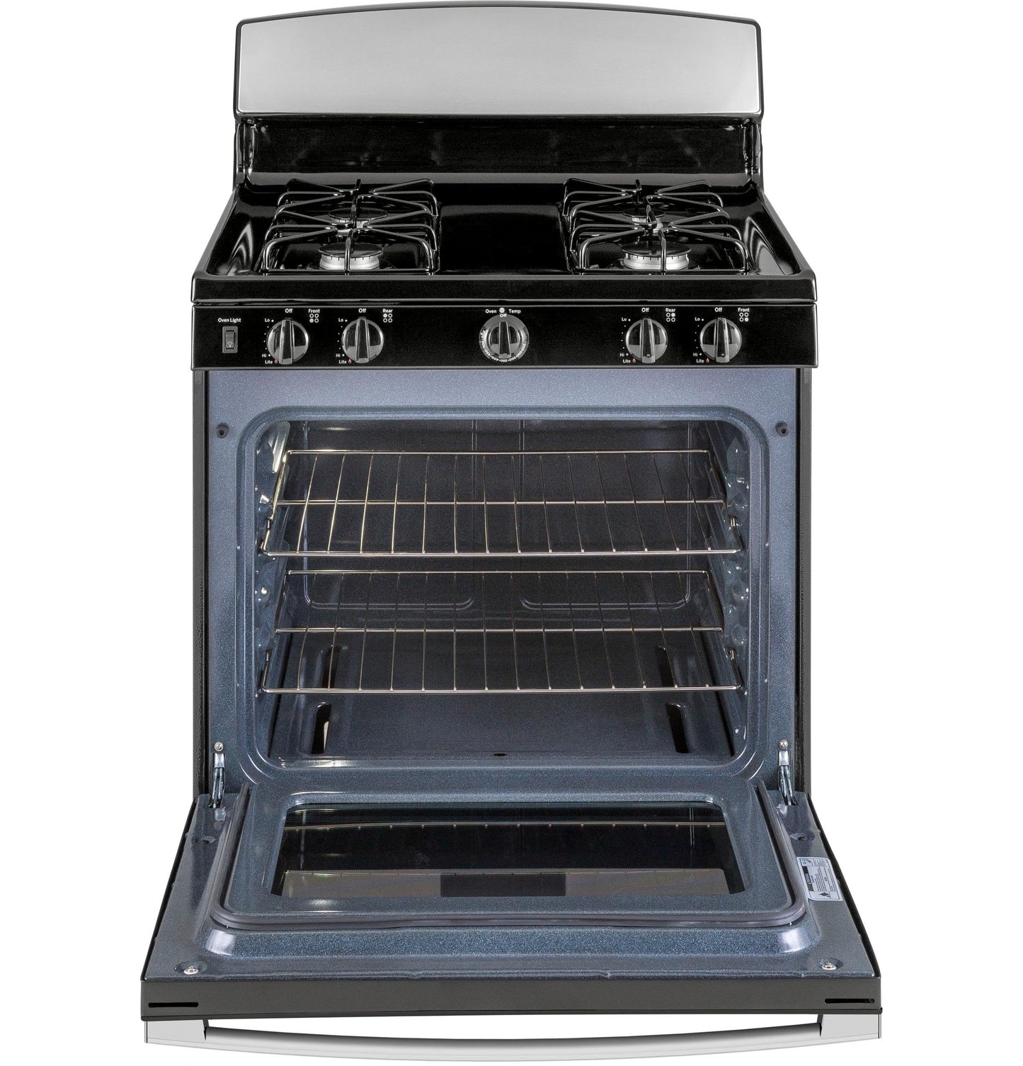 GE® 30" Free-Standing Gas Range, Stainless Steel
