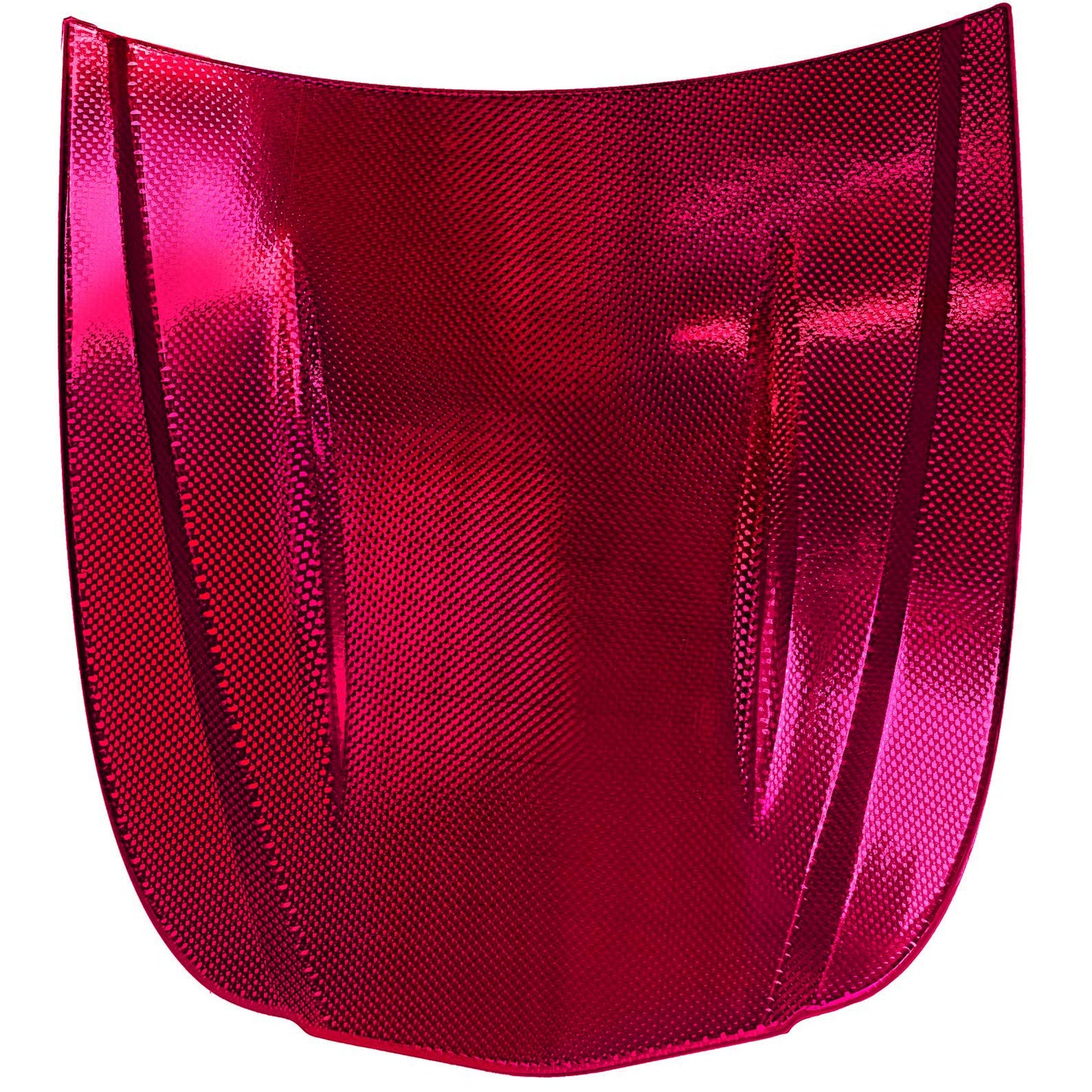 VViViD+ Holographic Weave High-Gloss Vinyl Car Wrap (50ft x 5ft, Red)
