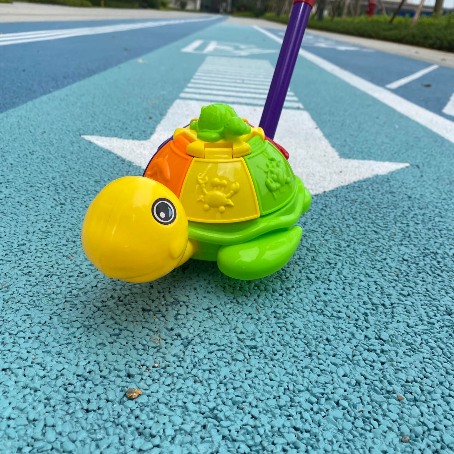 Toys car for Kids with Spinning Wings & Jingle Bell - Educational Fun for Christmas, Halloween, Thanksgiving, Birthday Gifts, Turtle Toys - (Color Random)