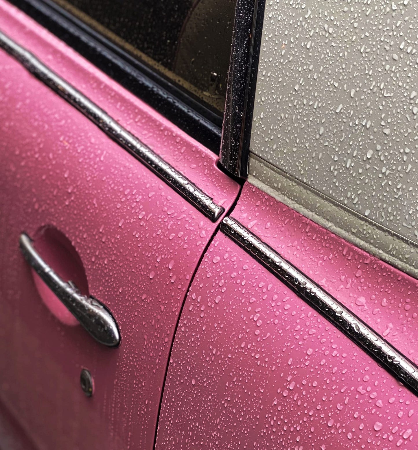 Matte Pink 60 Inch x 100ft Car Wrap Vinyl Roll with Air Release 3MIL-VViViD8